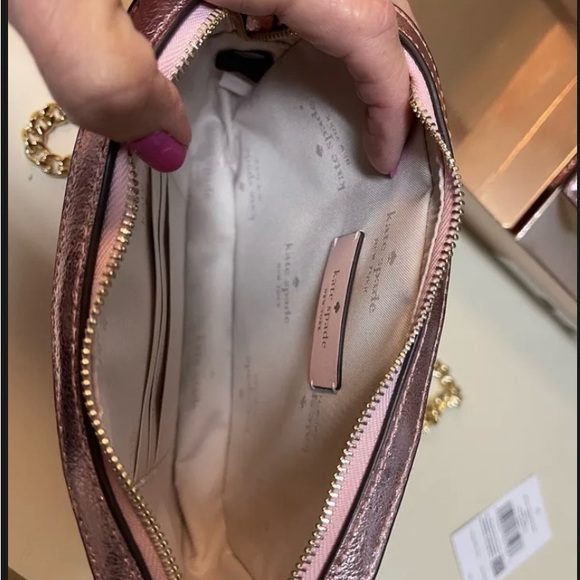 ❤️🔥🩷Kate Spade Leather Glimmer Quilted Crossbody Set MSRP $359🩷❤️🔥 NWT - Picture 3 of 10